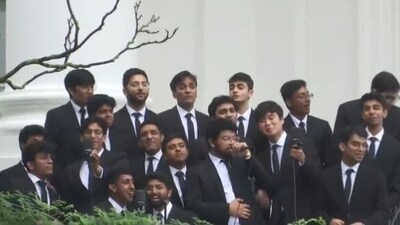Penn Masala performing rendition of ‘Chaiyya Chaiyya’ at White House for PM Modi (ANI)