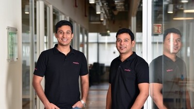 Meesho co-founders Vidit Aatrey, CEO, and Sanjeev Barnwal, CTO. (TIME/ Meesho) Meesho co-founders Vidit Aatrey, CEO, and Sanjeev Barnwal, CTO. (TIME/ Meesho)