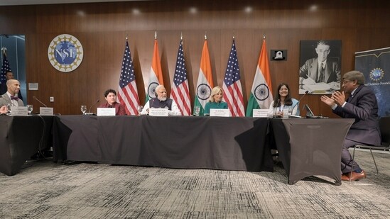 Further, at the event, PM Modi said India and the US need a pipeline of talent, adding that while the US has top-class educational institutions and advanced technologies, India is home to the world's biggest youth factory.&nbsp;(ANI/PIB)