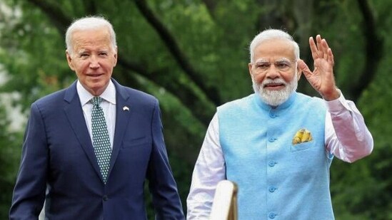 President Biden and First Lady Jill Biden hosted Prime Minister Modi for an intimate dinner at the White House a day earlier during which they discussed a range of issues, exchanged gifts and enjoyed a musical tribute to the regions of India.&nbsp;(ANI)