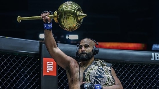 Reigning ONE Heavyweight World Champion Arjan Singh Bhullar