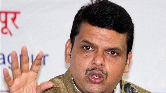 Following a public spat between two royals of Satara - Udyanraje Bhosale, and his cousin Shivendraraje Bhosale - deputy chief minister Devendra Fadnavis (in pic) on Thursday tried to broker peace between the warring cousins. (HT)