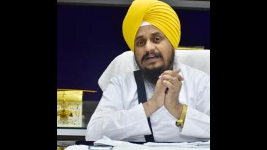 Former Akal Takht acting jathedar Giani Harpreet Singh, who continues to be jathedar of Takht Damdama Sahib, expressed doubts about the legal validity of the Sikh Gurdwaras (Amendment) Bill passed by the Bhagwant Mann-led Aam Aadmi Party (AAP) government in the Punjab Vidhan Sabha on June 20. (HT File)