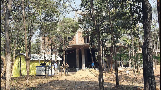 Garg urged that a team should be deputed to inspect the entire area and determine where the cement and other construction materials have been used. (HT File Photo)