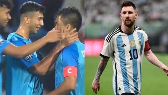 Sunil Chhetri achieved a huge milestone to close in on Lionel Messi.