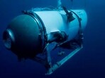 OceanGate Expeditions' Titan submersible in an undated photograph. OceanGate Expeditions' Titan submersible in an undated photograph.