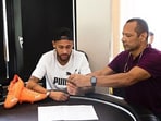 Neymar's father has been arrested. Neymar's father has been arrested.