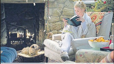 A relaxing vacation (as in The Holiday, 2006) can often make coming back home harder. A relaxing vacation (as in The Holiday, 2006) can often make coming back home harder.