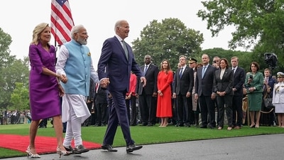 Members of the Indian-American community shouted 'Modi, Modi' and 'Bharat Mata Ki Jai' (Victory for Mother India). (ANI) Members of the Indian-American community shouted 'Modi, Modi' and 'Bharat Mata Ki Jai' (Victory for Mother India). (ANI)