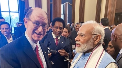 "Honoured to address the US Congress. Gratitude to all the members of Congress who attended today. Your presence signifies the strength of India-USA ties and our shared commitment to a better future. I look forward to continued partnership in fostering global peace and progress," PM Modi tweeted. (ANI) "Honoured to address the US Congress. Gratitude to all the members of Congress who attended today. Your presence signifies the strength of India-USA ties and our shared commitment to a better future. I look forward to continued partnership in fostering global peace and progress," PM Modi tweeted. (ANI)