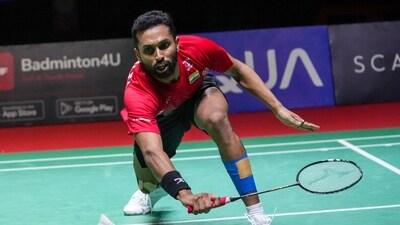 Prannoy played some good-looking jump smashes to wriggle out of situations (AP) Prannoy played some good-looking jump smashes to wriggle out of situations (AP)