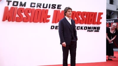 US actor Tom Cruise poses on the red carpet upon arrival for the UK Premiere of the film 'Mission: Impossible - Dead Reckoning Part One' in London, on June 22, 2023. (Photo by HENRY NICHOLLS / AFP) (AFP) US actor Tom Cruise poses on the red carpet upon arrival for the UK Premiere of the film 'Mission: Impossible - Dead Reckoning Part One' in London, on June 22, 2023. (Photo by HENRY NICHOLLS / AFP) (AFP)