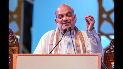 Despite Opposition’s attempts, unity among them is not possible. And, even if they forge unity, Modi ji will return as Prime Minister with more than 300 seats, said Union home minister Amit Shah in Jammu. (PTI) Despite Opposition’s attempts, unity among them is not possible. And, even if they forge unity, Modi ji will return as Prime Minister with more than 300 seats, said Union home minister Amit Shah in Jammu. (PTI)