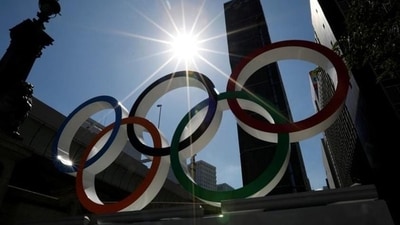 Representative image - Olympics rings in display in Tokyo (REUTERS)