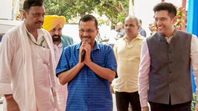Over the past month, Kejriwal has met several Opposition leaders to garner support against the ordinance. (PTI photo) Over the past month, Kejriwal has met several Opposition leaders to garner support against the ordinance. (PTI photo)