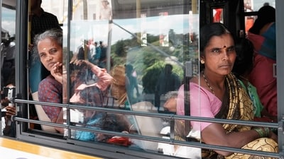 The carping aside, it’s not out of place to ask how women in modern India commute. (PTI) The carping aside, it’s not out of place to ask how women in modern India commute. (PTI)