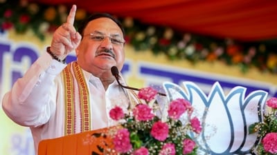 BJP National President J.P. Nadda. (PTI)