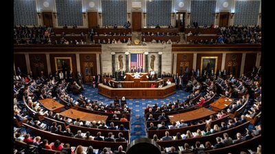 Prime Minister Narendra Modi addresses a joint meeting of Congress at the Capitol in Washington. (PTI) Prime Minister Narendra Modi addresses a joint meeting of Congress at the Capitol in Washington. (PTI)