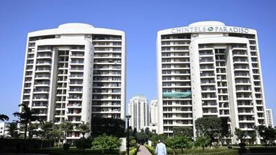 The Chintels Paradiso condominium in Gurugram. (HT Photo) The Chintels Paradiso condominium in Gurugram. (HT Photo)