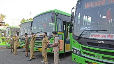With the PMPML having incurred operational losses to the tune of Rs696.50 crores in the year 2022-23, chairman and managing director (CMD) Om Prakash Bakoria requested the PMC to share the losses. (REPRESENTATIVE PHOTO) With the PMPML having incurred operational losses to the tune of Rs696.50 crores in the year 2022-23, chairman and managing director (CMD) Om Prakash Bakoria requested the PMC to share the losses. (REPRESENTATIVE PHOTO)