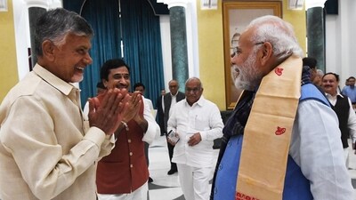 In May, Naidu also congratulated the PM on the new Parliament building's inaugration (ANI/PIB) In May, Naidu also congratulated the PM on the new Parliament building's inaugration (ANI/PIB)