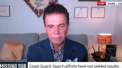Dr. Michael Guillen, a former science editor for ABC News, received a once-in-a-lifetime opportunity to embark on a remarkable journey: diving to the depths of the Atlantic Ocean to report on the historic Titanic shipwreck. (Image Credit: Sky News) Dr. Michael Guillen, a former science editor for ABC News, received a once-in-a-lifetime opportunity to embark on a remarkable journey: diving to the depths of the Atlantic Ocean to report on the historic Titanic shipwreck. (Image Credit: Sky News)