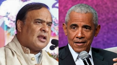 Assam chief minister Himanta Biswa Sarma and former US President Barack Obama Assam chief minister Himanta Biswa Sarma and former US President Barack Obama