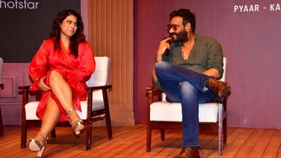 Kajol asked Amit R. Sharma who is the better actor between her and Ajay Devgn.