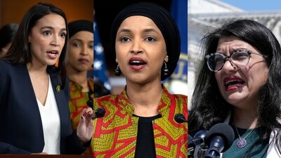 Democrats Alexandra Ocasio-Cortez, Ilhan Omar and Rashida Tlaib, (AP) Democrats Alexandra Ocasio-Cortez, Ilhan Omar and Rashida Tlaib, (AP)