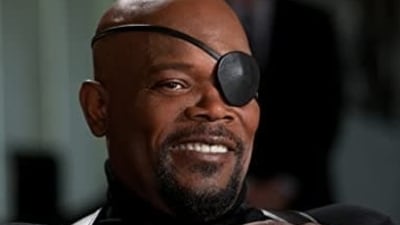 Samuel L. Jackson stars as Nick Fury in the Marvel Cinematic Universe.