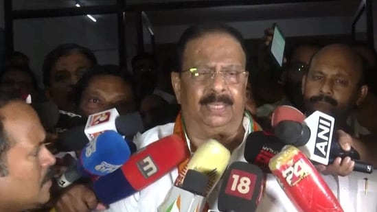 Kerala Pradesh Congress President K Sudhakaran. (ANI)