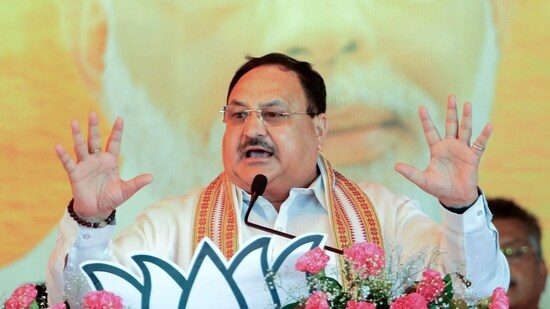 Bharatiya Janata Party (BJP) National President JP Nadda. (ANI)