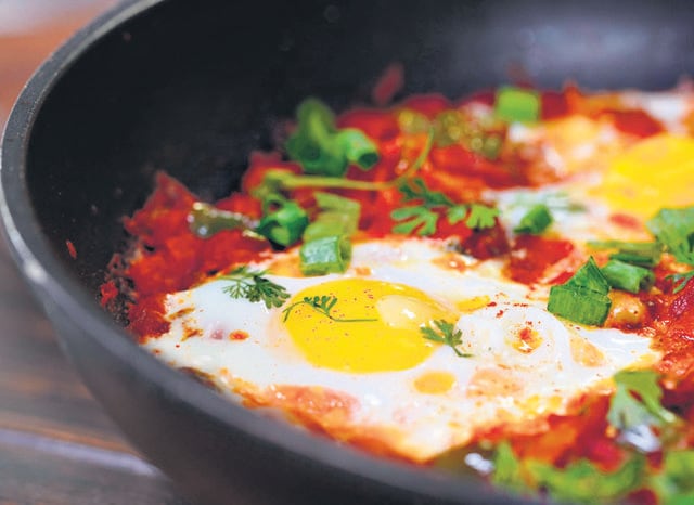 Chef Ranveer Brar featured the recipe for his shakshuka in his Hindi web series. (Ranveer Brar) Chef Ranveer Brar featured the recipe for his shakshuka in his Hindi web series. (Ranveer Brar)