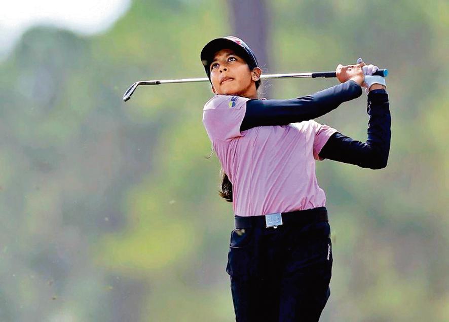 Avani Prashant, 16-year-old amateur golfer from Bengaluru (Karnataka) was an exception on the Ladies European Tour games, to play among the professional golfers. Avani Prashant, 16-year-old amateur golfer from Bengaluru (Karnataka) was an exception on the Ladies European Tour games, to play among the professional golfers.