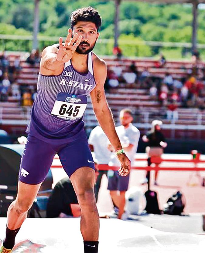 Tejaswin Shankar, 24-year-old athlete from Delhi, has given turned non-vegetarian to stay fit for his sport. Tejaswin Shankar, 24-year-old athlete from Delhi, has given turned non-vegetarian to stay fit for his sport.