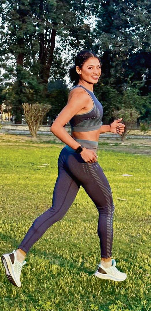 Harmilan Bains, the 24-year-old sprinter from Hoshiarpur (Punjab) aspires to live up to the dreams of her parents, who are former professional athletes. Harmilan Bains, the 24-year-old sprinter from Hoshiarpur (Punjab) aspires to live up to the dreams of her parents, who are former professional athletes.