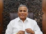 Former minister V Somanna had contested the May 10 assembly election in Karnataka from Varuna and Chamarajanagar constituencies, both of which he lost. (HT) Former minister V Somanna had contested the May 10 assembly election in Karnataka from Varuna and Chamarajanagar constituencies, both of which he lost. (HT)
