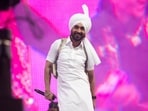Diljit Dosanjh onstage at the Coachella Valley Music & Arts Festival in Indio, California in April. 
