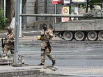 “Did Wagner fighters stop for coffee on their way into the Rostov MOD headquarters?” another Twitter user questioned, sharing a photograph sourced to NYT.