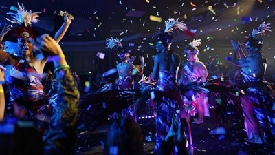 Performers celebrate at the finish of the Mahu Magic drag show at the Western Regional Native Hawaiian Convention, Tuesday, June 20, 2023, in Las Vegas. (AP Photo/John Locher) Performers celebrate at the finish of the Mahu Magic drag show at the Western Regional Native Hawaiian Convention, Tuesday, June 20, 2023, in Las Vegas. (AP Photo/John Locher)