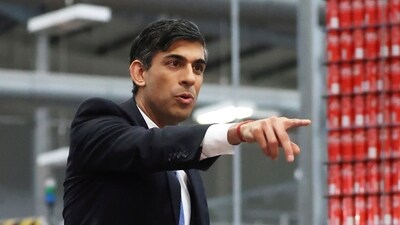 British Prime Minister Rishi Sunak. (AP)