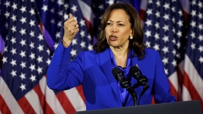 US Vice President Kamala Harris. (Bloomberg) US Vice President Kamala Harris. (Bloomberg)