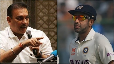 Ravi Shastri had a rather straightforward response to Ashwin's remark on the Indian dressing room (File) Ravi Shastri had a rather straightforward response to Ashwin's remark on the Indian dressing room (File)