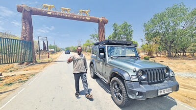 Tehzoon Karmalawala visits 104 national parks, 54 tiger reserves, 32 elephant reserves, 17 biosphere reserves, and 40 world heritage sites across India on wheels and by foot. (HT PHOTO) Tehzoon Karmalawala visits 104 national parks, 54 tiger reserves, 32 elephant reserves, 17 biosphere reserves, and 40 world heritage sites across India on wheels and by foot. (HT PHOTO)