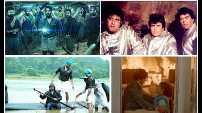 The film 2018, starring Tovino Thomas, is a tense thriller about the floods that swept Kerala in that year. (Above right) Vinod Khanna, Jeetendra and Dharmendra in the multi-star disaster film, The Burning Train (1980). The film 2018, starring Tovino Thomas, is a tense thriller about the floods that swept Kerala in that year. (Above right) Vinod Khanna, Jeetendra and Dharmendra in the multi-star disaster film, The Burning Train (1980).