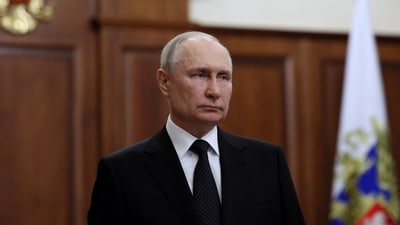 Russian President Vladimir Putin. (via Reuters)
