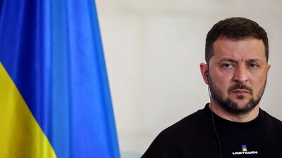 Ukraine's President Volodymyr Zelenskiy. (REUTERS)