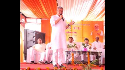 Union railway minister Ashwini Vaishnaw in Uttar Pradesh’s Saharanpur district on June 24. (Sourced)
