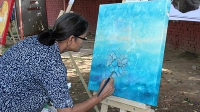 The aim of the camp is to promote a new concept of art form among the art loving people of valley. (Representative image) (HT Photo) The aim of the camp is to promote a new concept of art form among the art loving people of valley. (Representative image) (HT Photo)