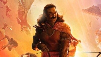 Adipurush stars Prabhas in the lead as Raghava.